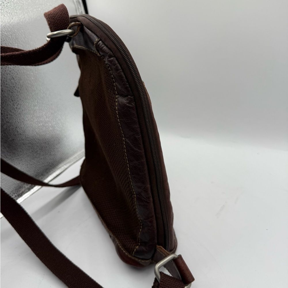 Jack Georges Small Backpack Purse Convertible Crossbody Leather Travel - Picture 7 of 11